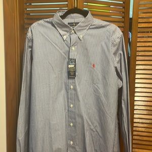 Mens long sleeve button down